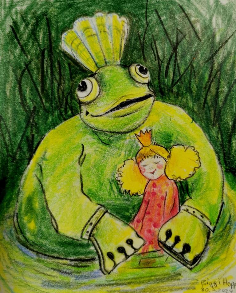 Frosch und Püppchen Sk M 4. k