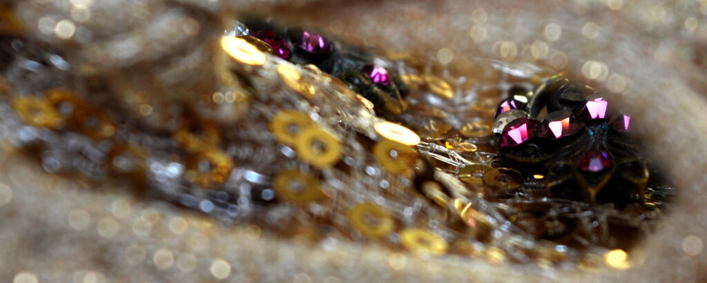 Märchenhaftes Glitzerbild