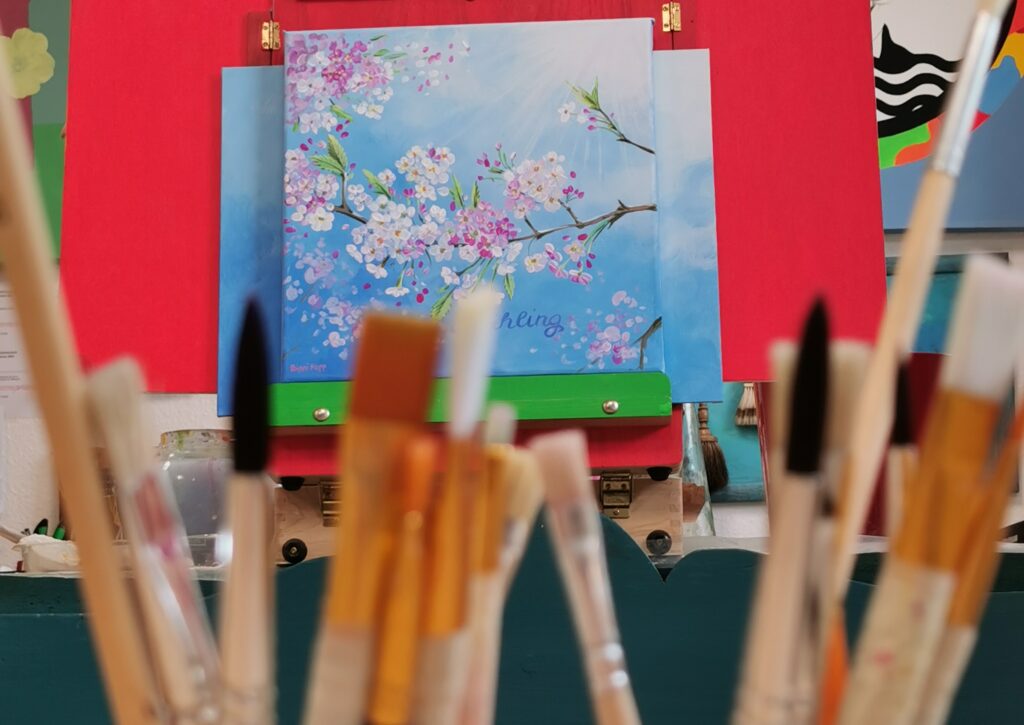 Exklusiver Kunst-Workshop für Erwachsene in der Kreativ-Auszeit